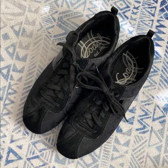 Coach Women’s Black Sneakers - Picture 7 of 7